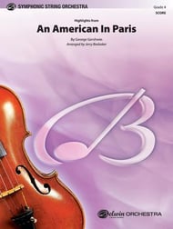 An American in Paris Orchestra sheet music cover Thumbnail